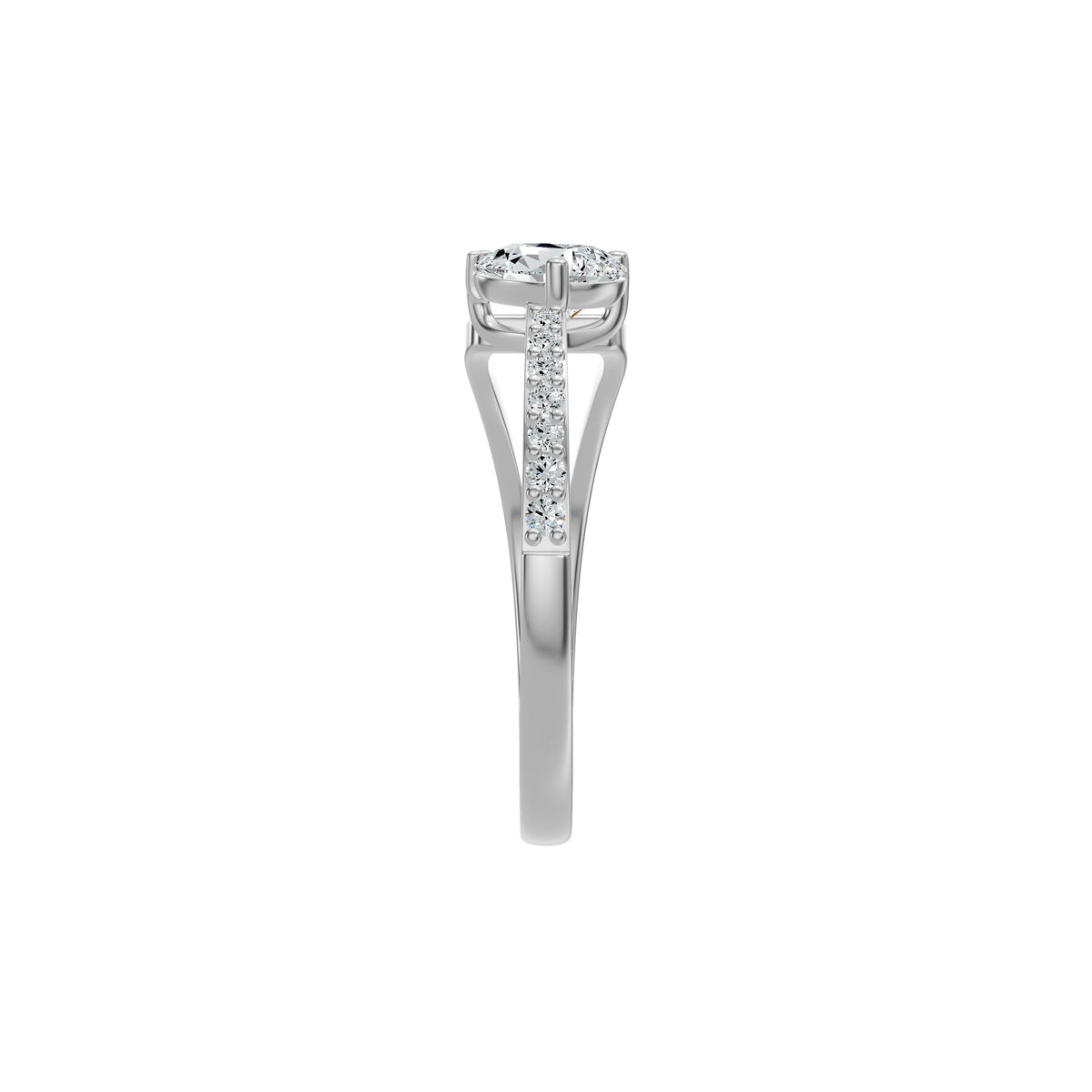 DLR002611 18 KT / White Gold / 18
