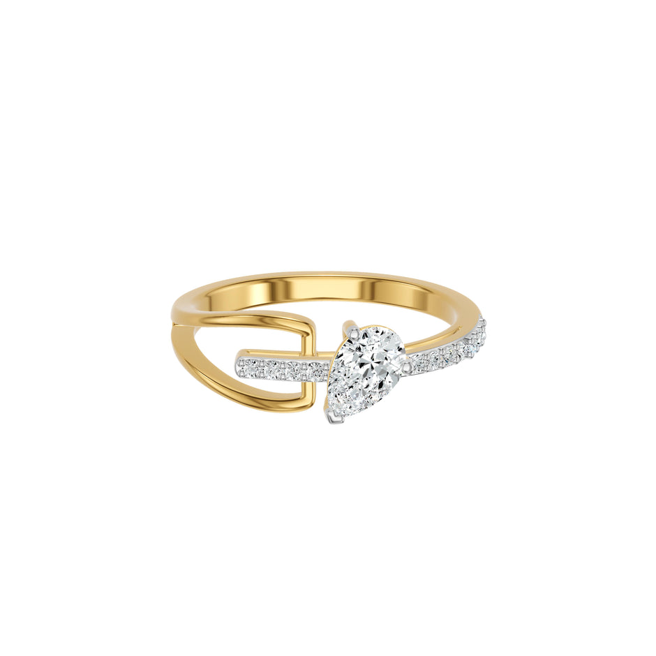 DLR002611 18 KT / Yellow Gold / 18