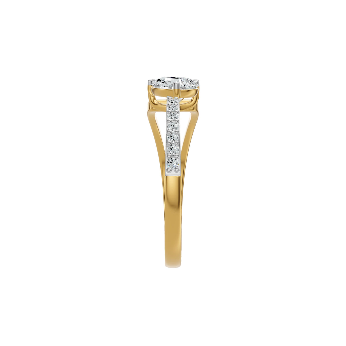 DLR002611 18 KT / Yellow Gold / 18