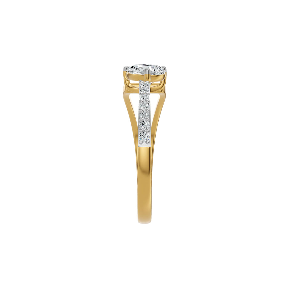 DLR002611 18 KT / Yellow Gold / 18