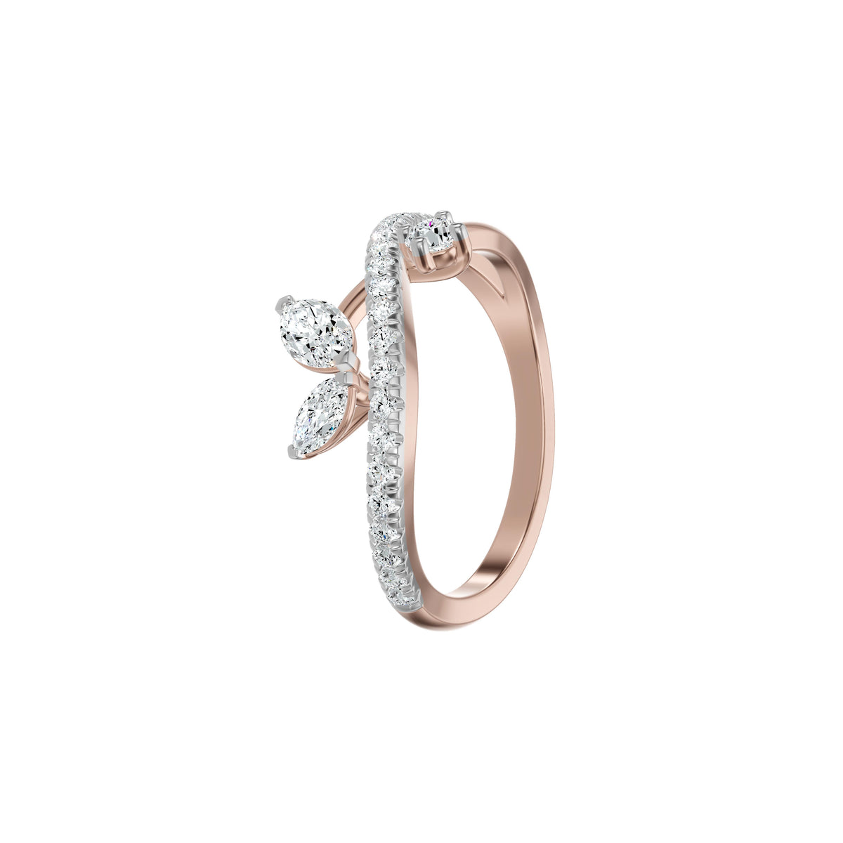 DLR002612 18 KT / Rose Gold / 18