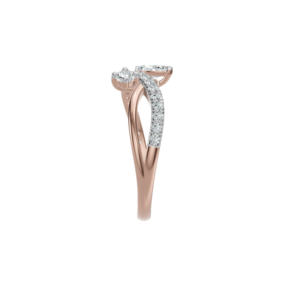 DLR002612 18 KT / Rose Gold / 18