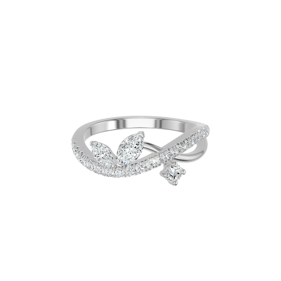 DLR002612 18 KT / White Gold / 18