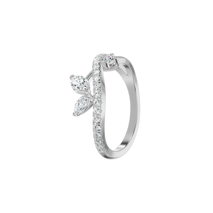 DLR002612 18 KT / White Gold / 18