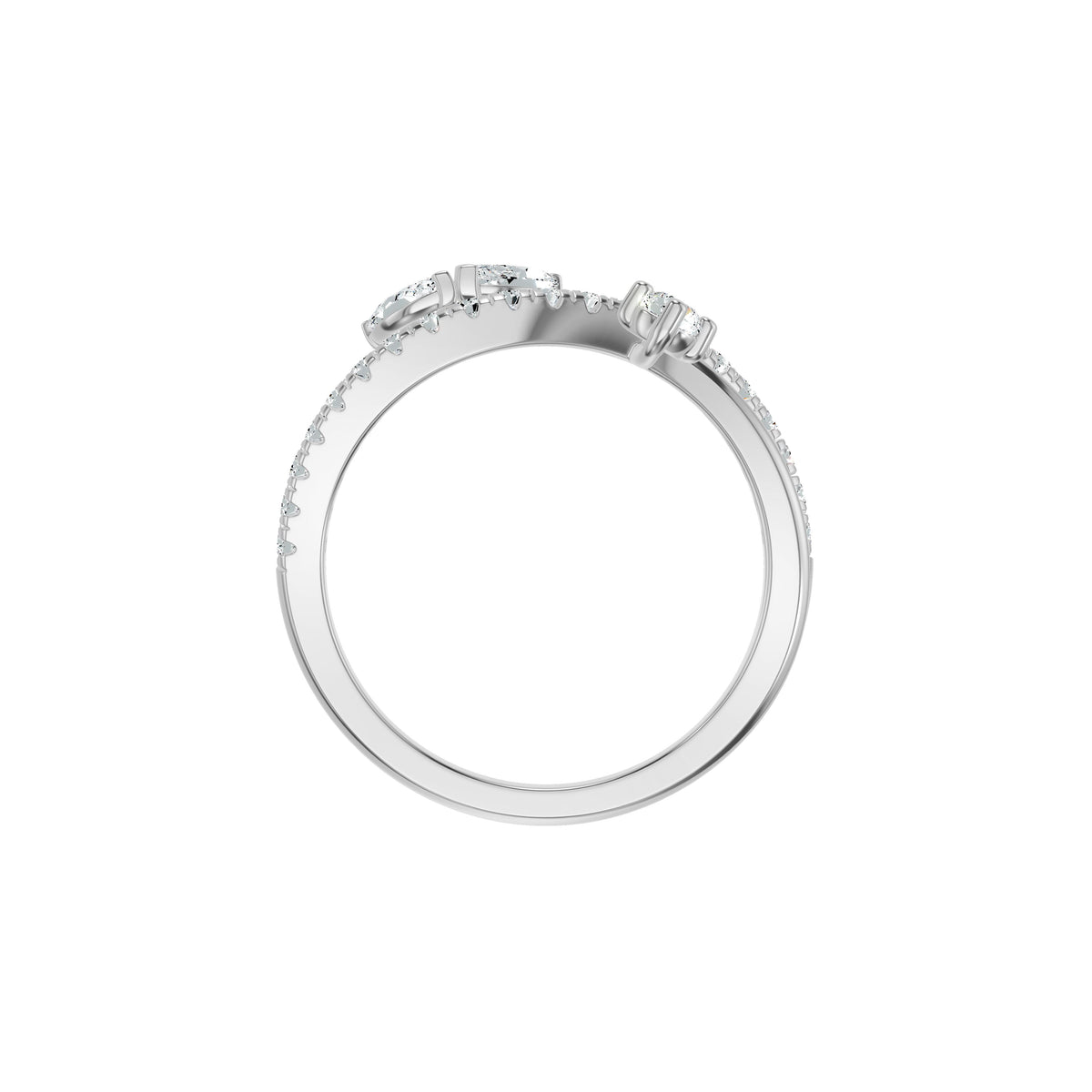 DLR002612 18 KT / White Gold / 18