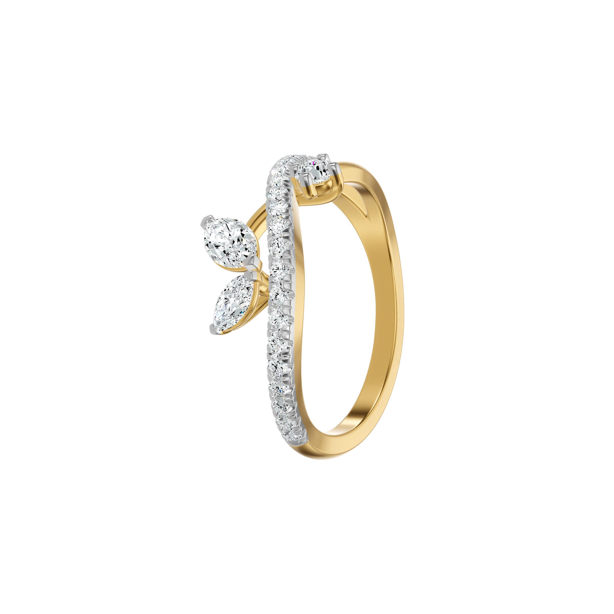 DLR002612 18 KT / Yellow Gold / 18