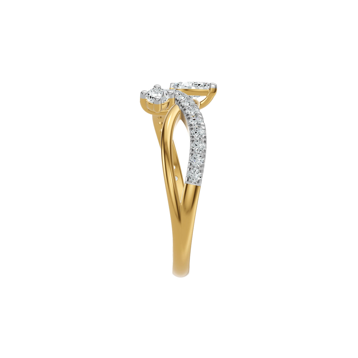 DLR002612 18 KT / Yellow Gold / 18