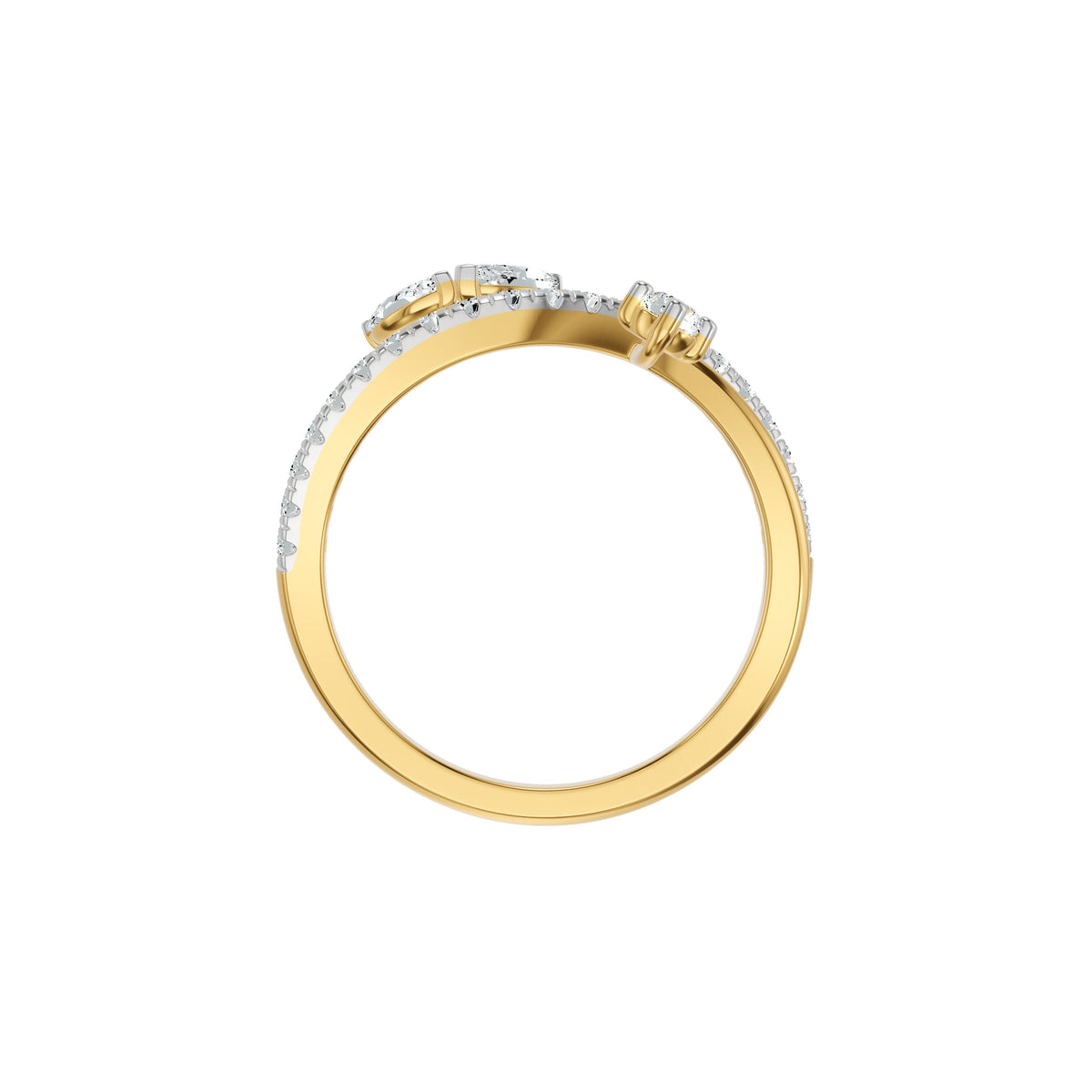DLR002612 18 KT / Yellow Gold / 18