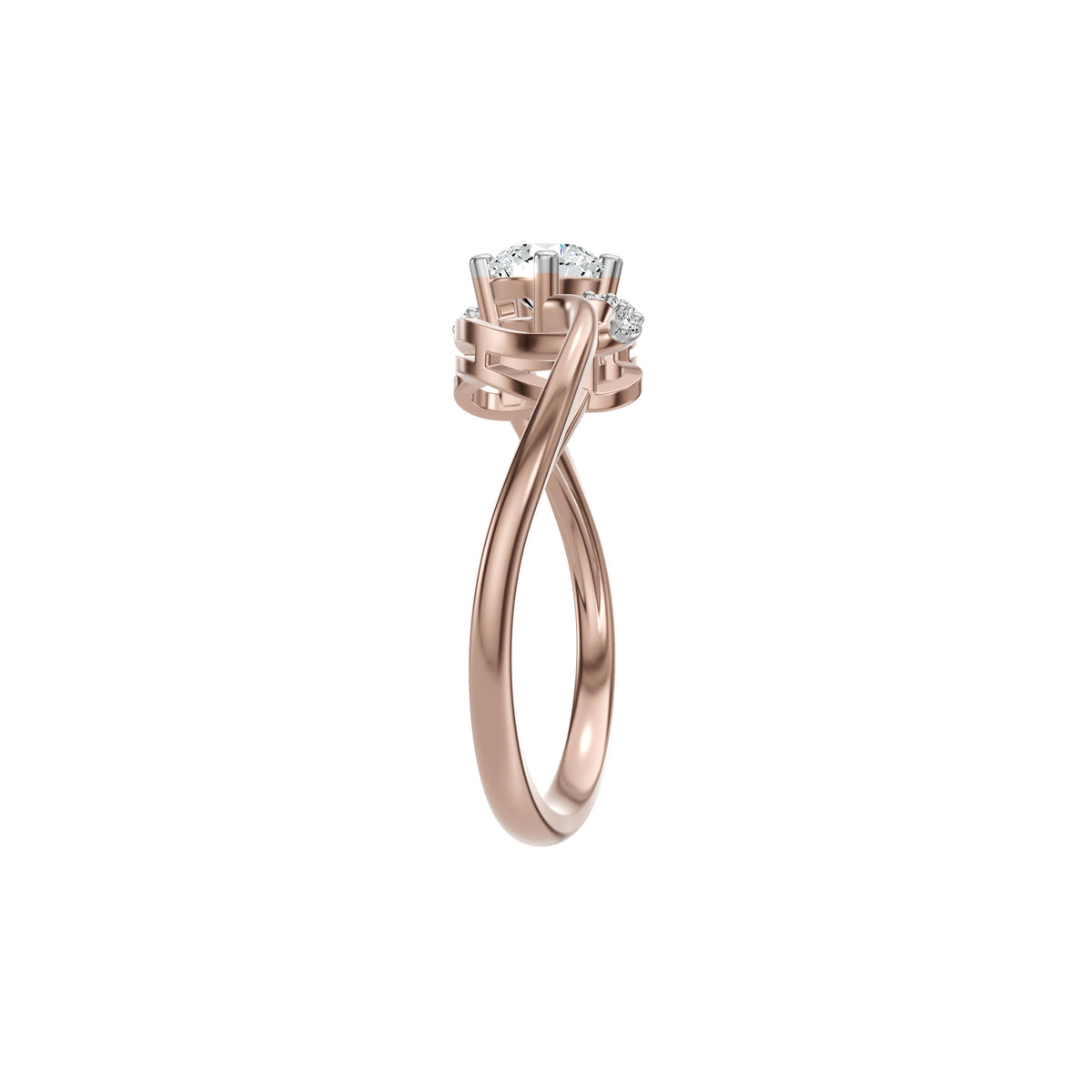 DLR002613 18 KT / Rose Gold / 18