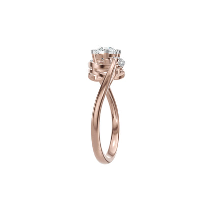 DLR002613 18 KT / Rose Gold / 18