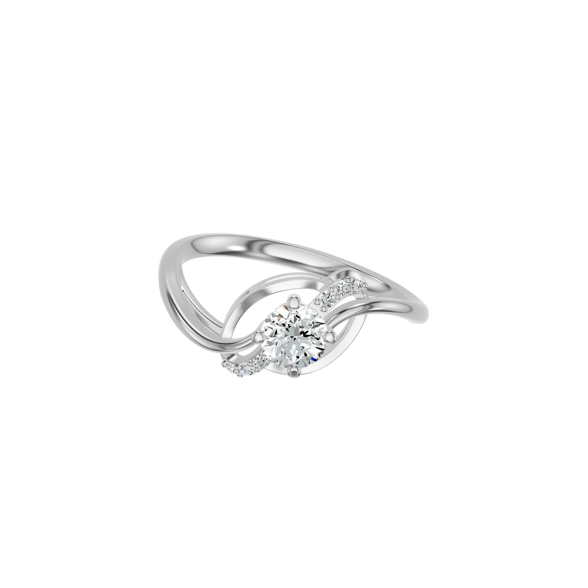 DLR002613 18 KT / White Gold / 18