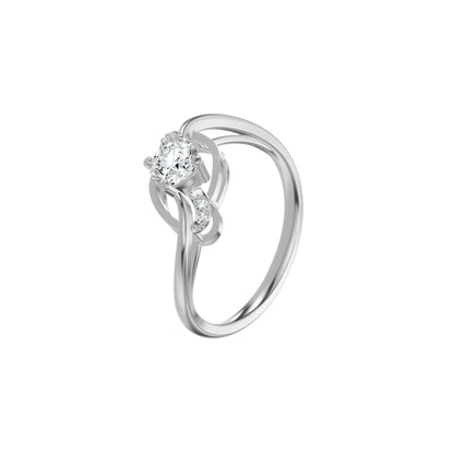 DLR002613 18 KT / White Gold / 18