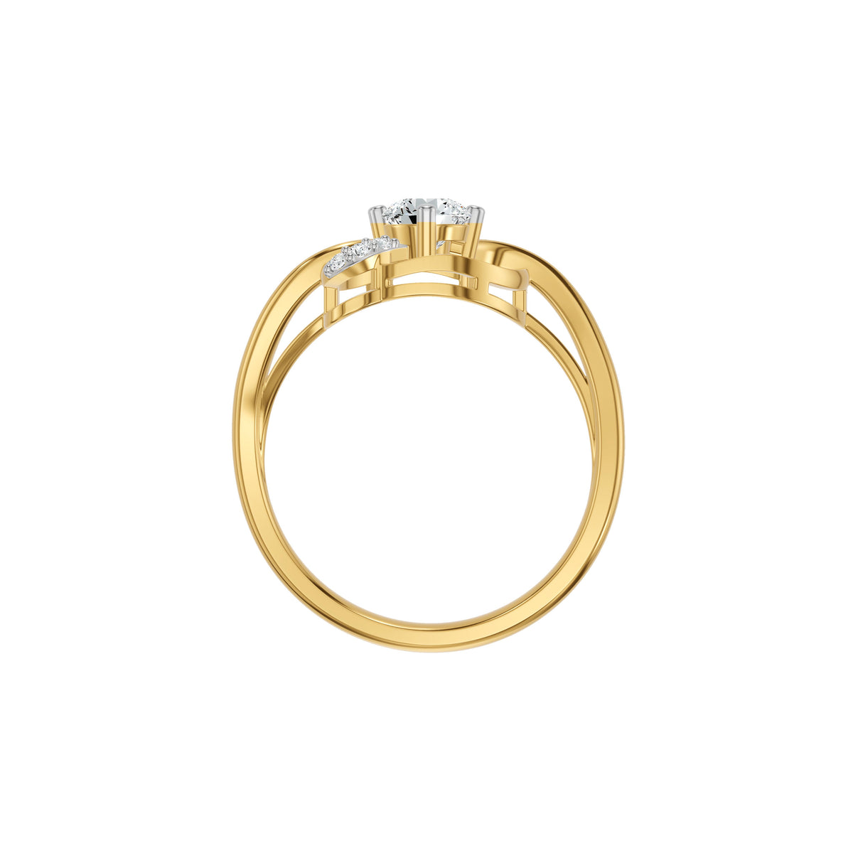 DLR002613 18 KT / Yellow Gold / 18
