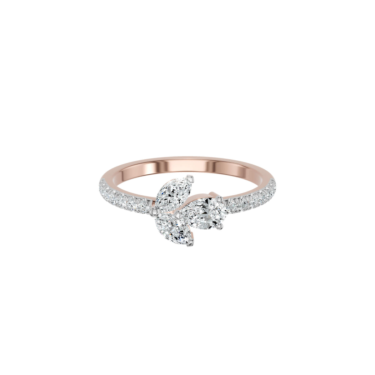 DLR002614 18 KT / Rose Gold / 18