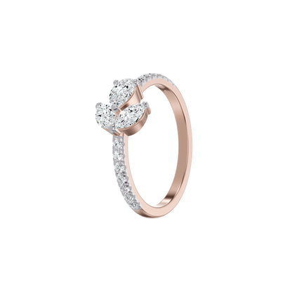 DLR002614 18 KT / Rose Gold / 18