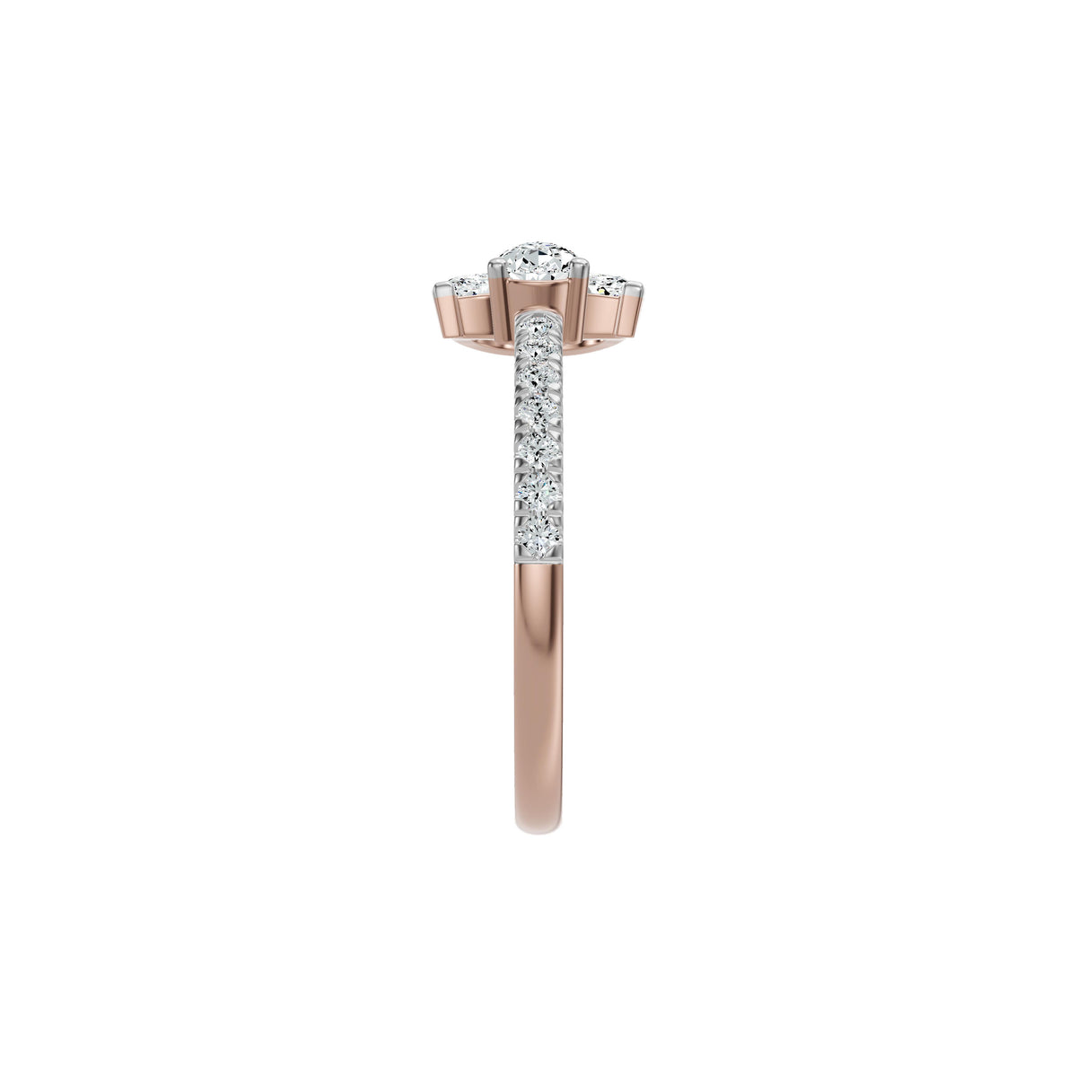 DLR002614 18 KT / Rose Gold / 18