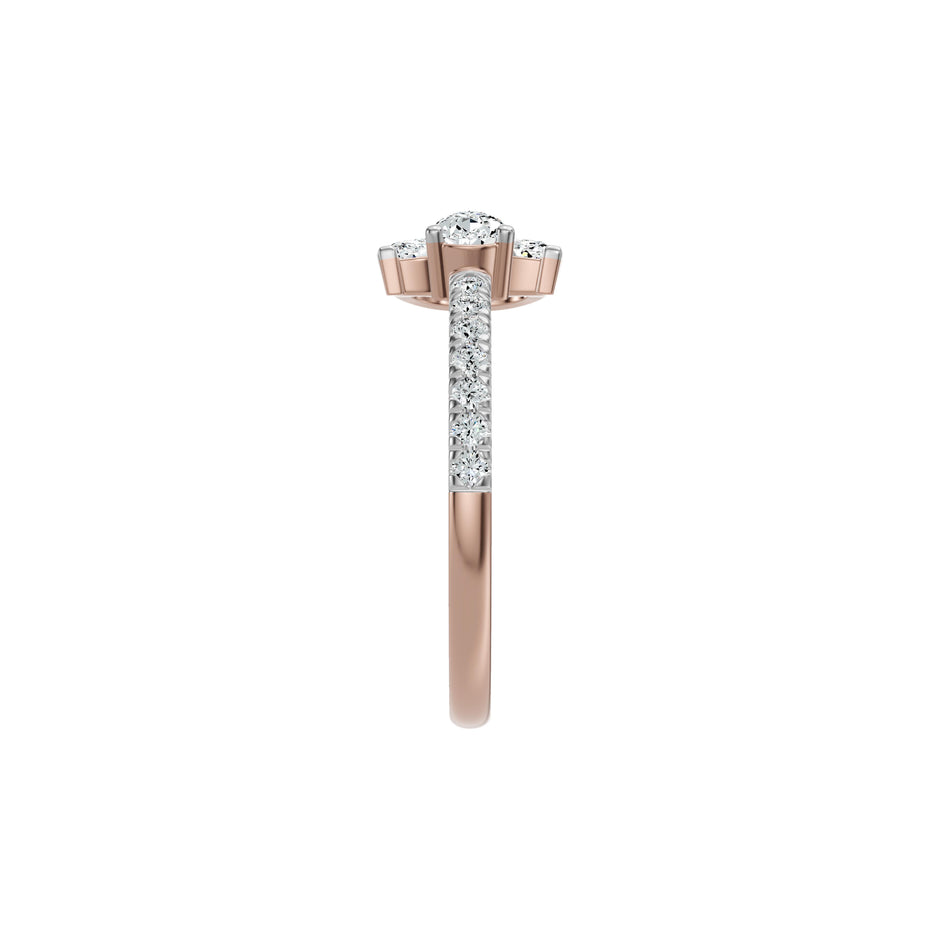 DLR002614 18 KT / Rose Gold / 18