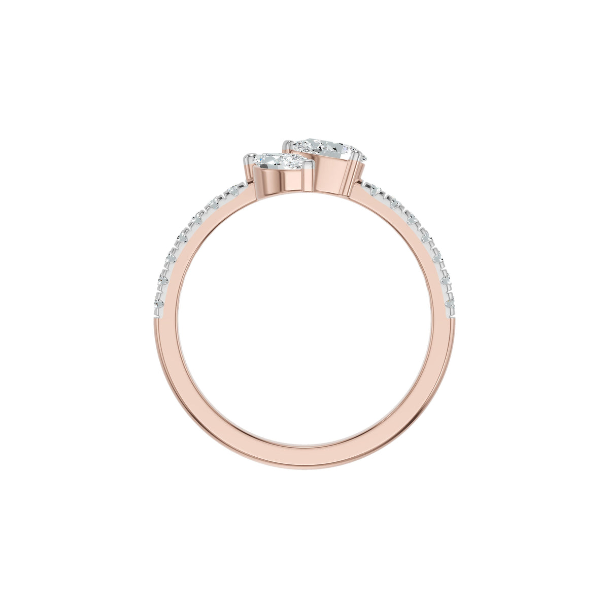 DLR002614 18 KT / Rose Gold / 18