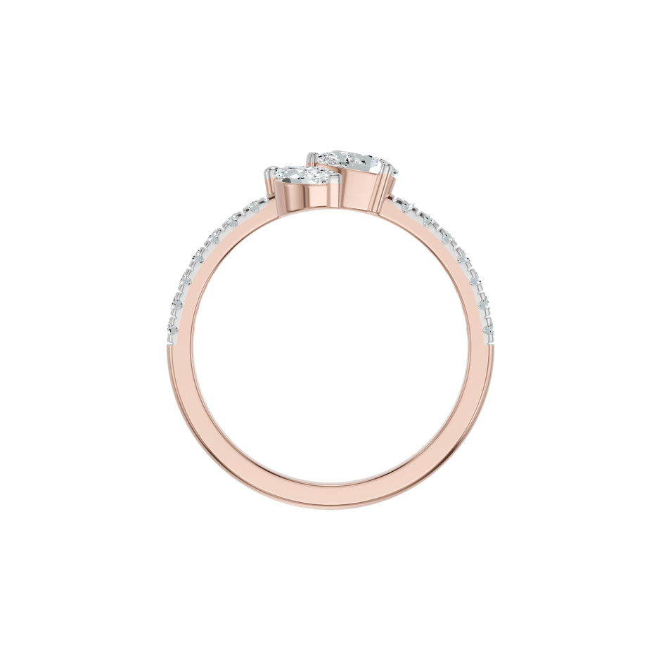 DLR002614 18 KT / Rose Gold / 18