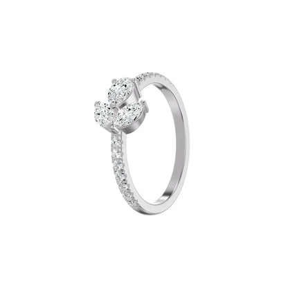 DLR002614 18 KT / White Gold / 18
