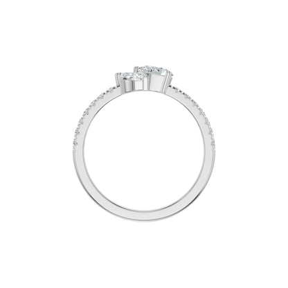 DLR002614 18 KT / White Gold / 18