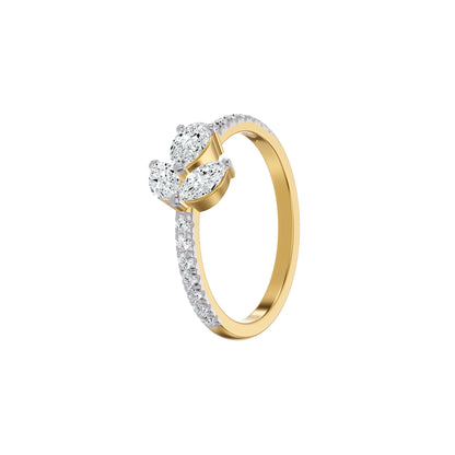 DLR002614 18 KT / Yellow Gold / 18