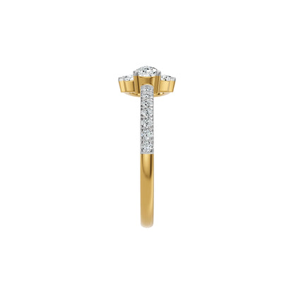 DLR002614 18 KT / Yellow Gold / 18