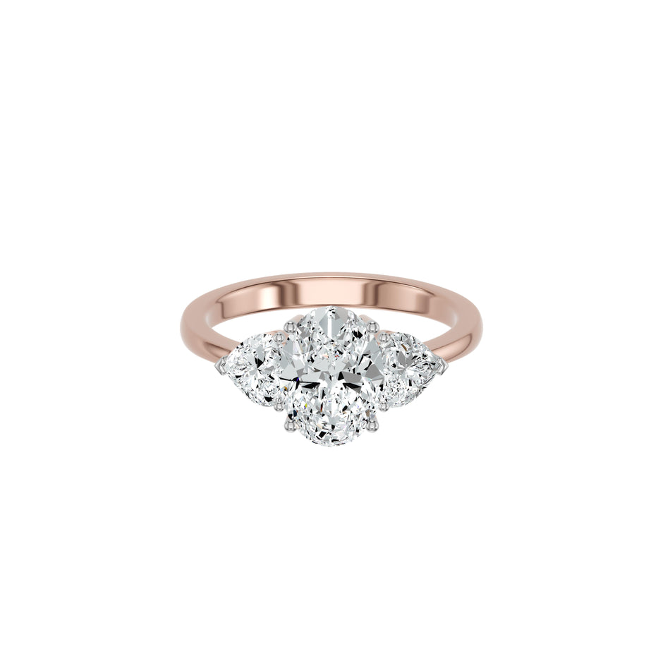 DLR002617 18 KT / Rose Gold / 18