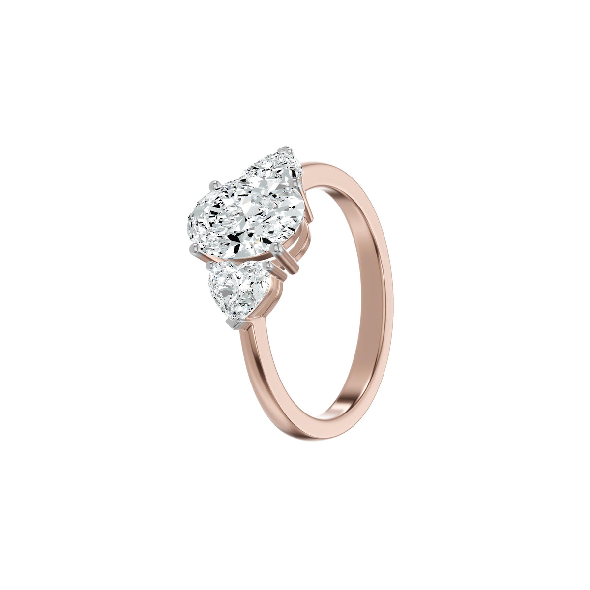 DLR002617 18 KT / Rose Gold / 18