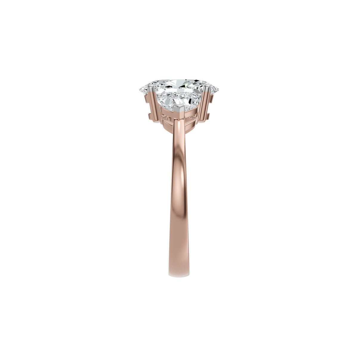 DLR002617 18 KT / Rose Gold / 18