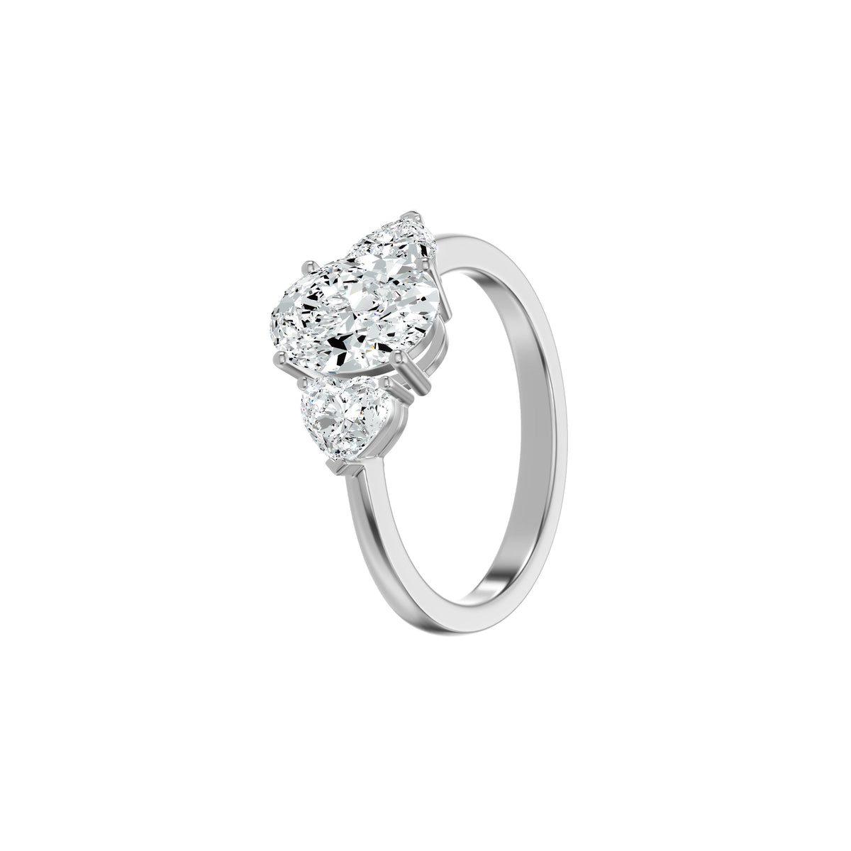 DLR002617 18 KT / White Gold / 18