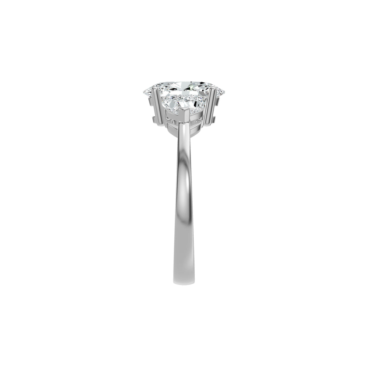 DLR002617 18 KT / White Gold / 18