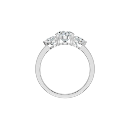 DLR002617 18 KT / White Gold / 18