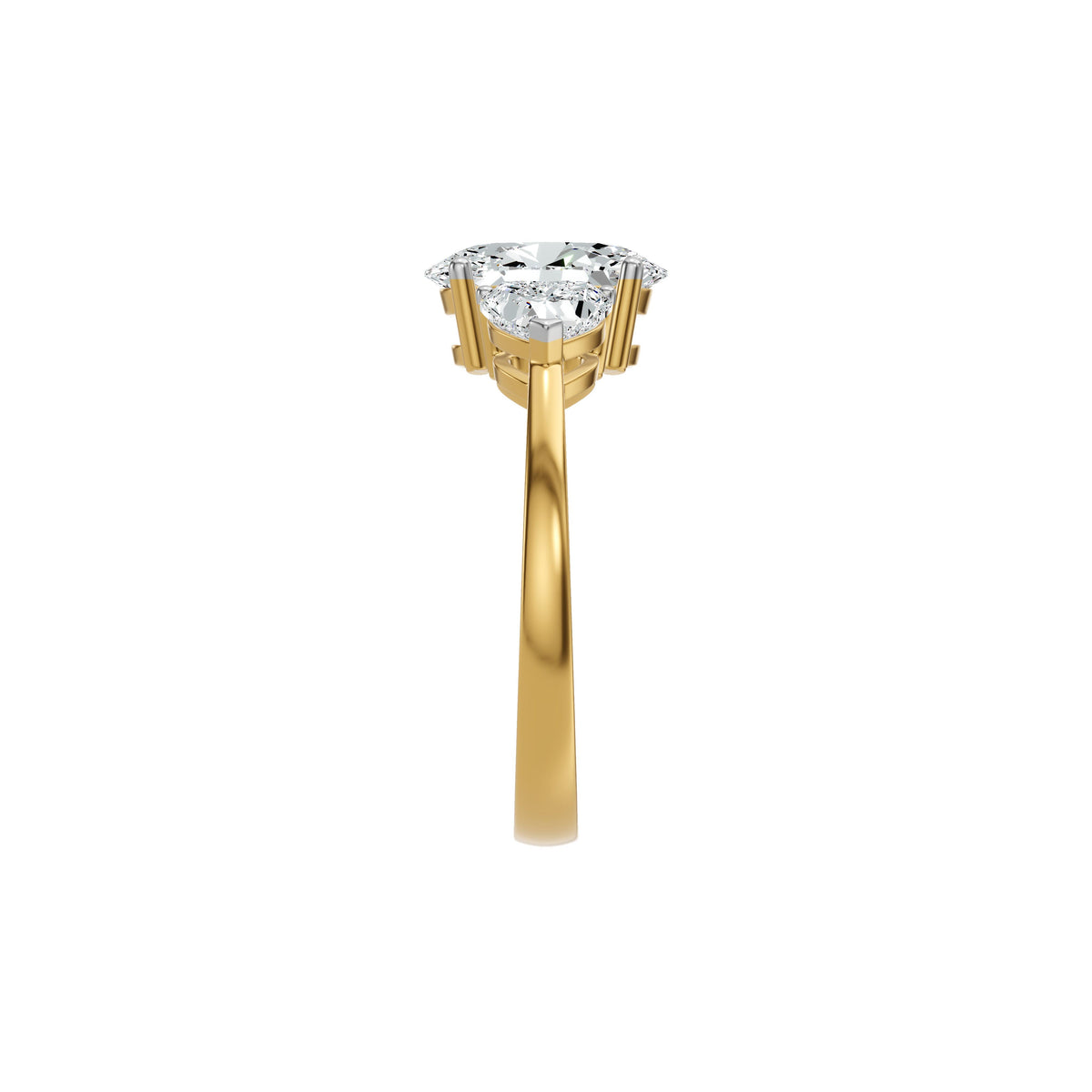 DLR002617 18 KT / Yellow Gold / 18