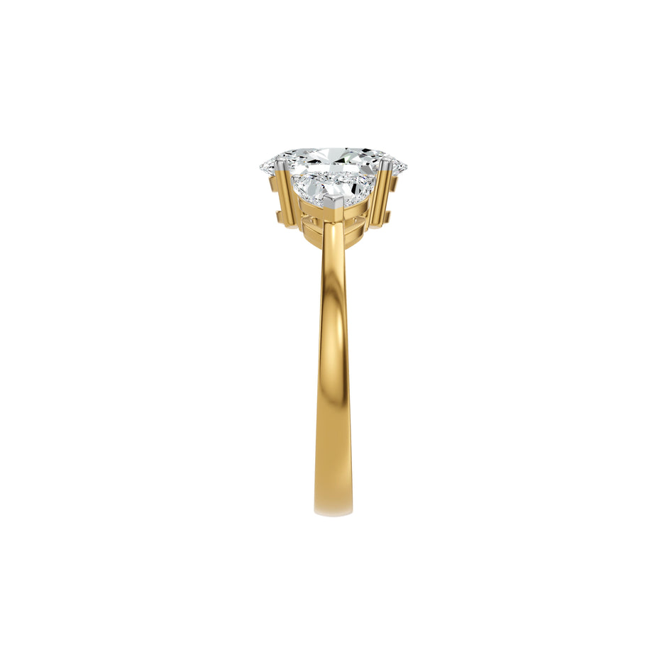 DLR002617 18 KT / Yellow Gold / 18