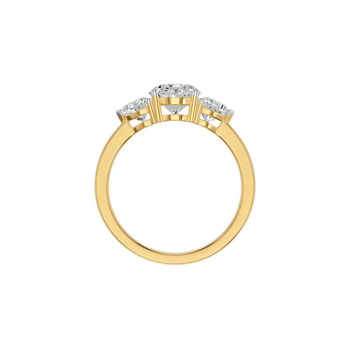 DLR002617 18 KT / Yellow Gold / 18