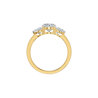 DLR002617 18 KT / Yellow Gold / 18