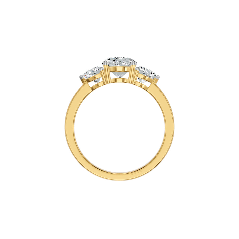 DLR002617 18 KT / Yellow Gold / 18