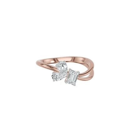 DLR002618 18 KT / Rose Gold / 18