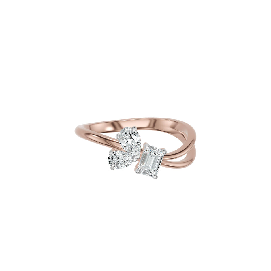 DLR002618 18 KT / Rose Gold / 18