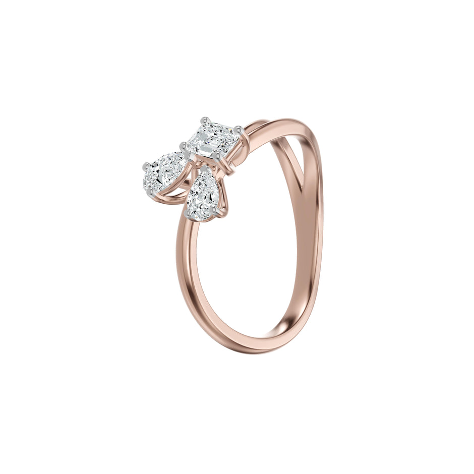 DLR002618 18 KT / Rose Gold / 18