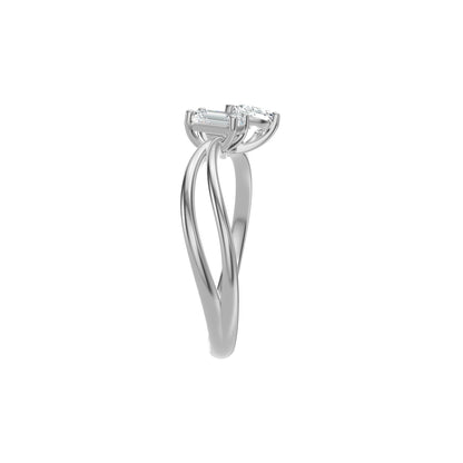 DLR002618 18 KT / White Gold / 18