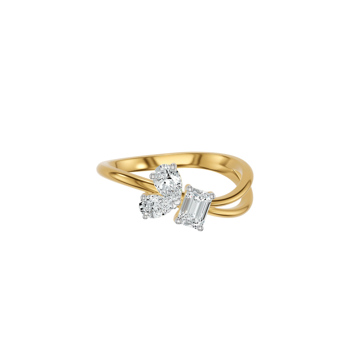 DLR002618 18 KT / Yellow Gold / 18