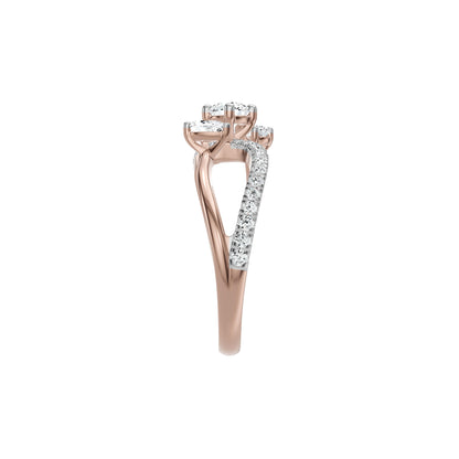 DLR002619 18 KT / Rose Gold / 18