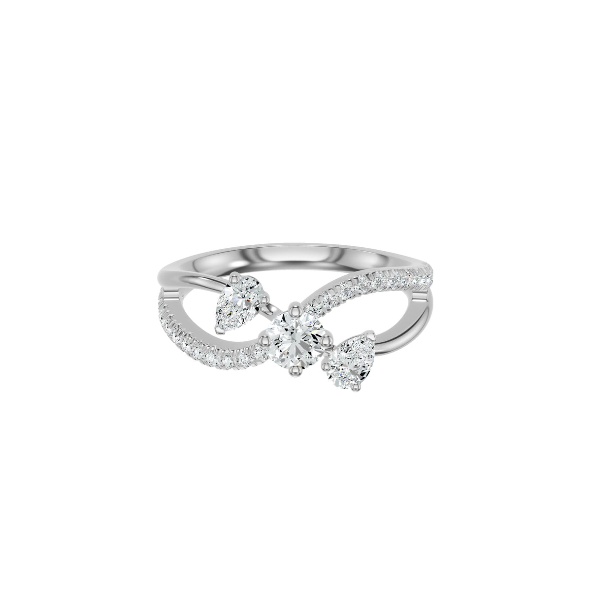 DLR002619 18 KT / White Gold / 18