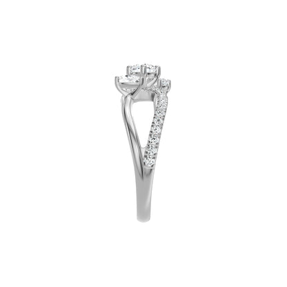 DLR002619 18 KT / White Gold / 18