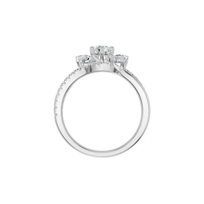 DLR002619 18 KT / White Gold / 18