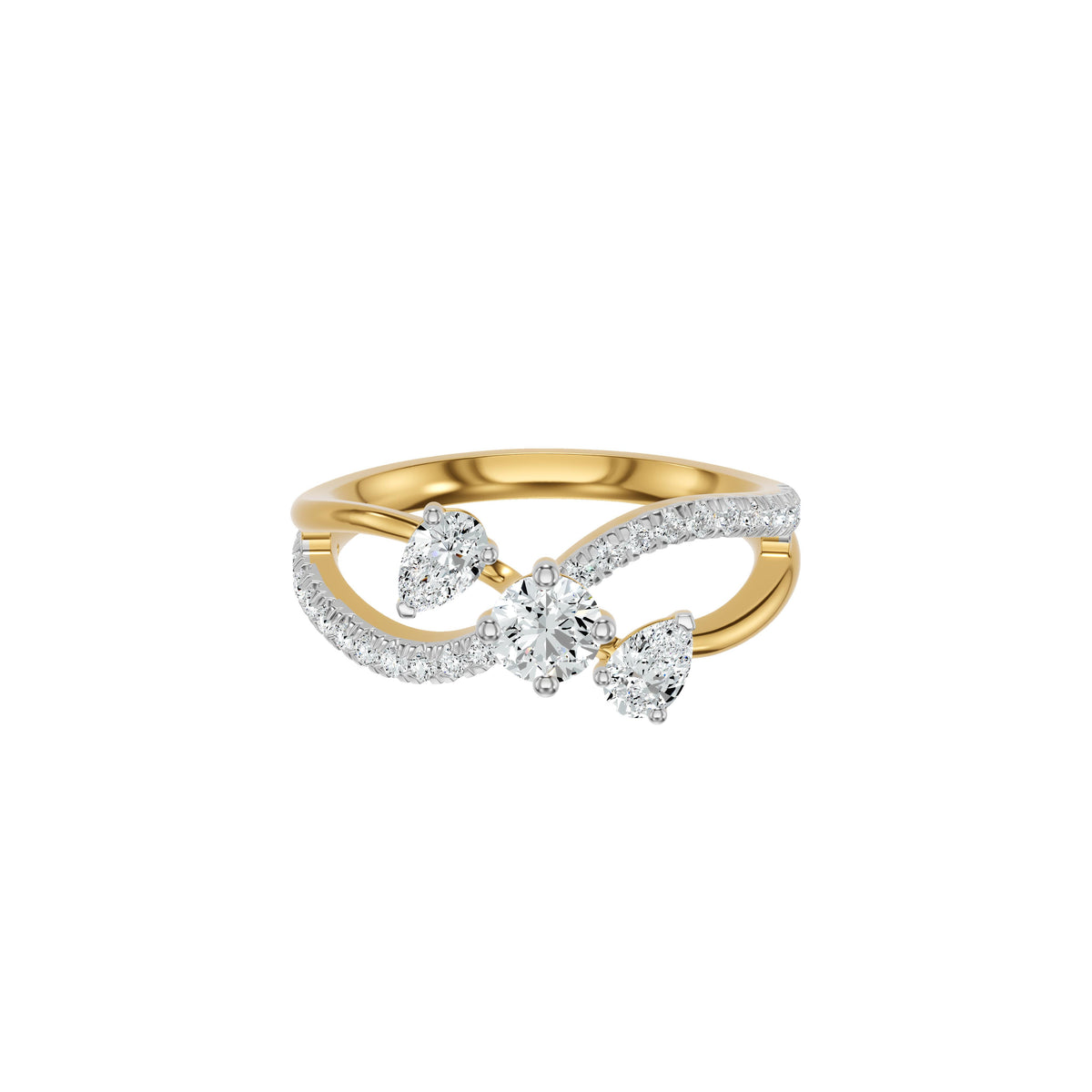 DLR002619 18 KT / Yellow Gold / 18