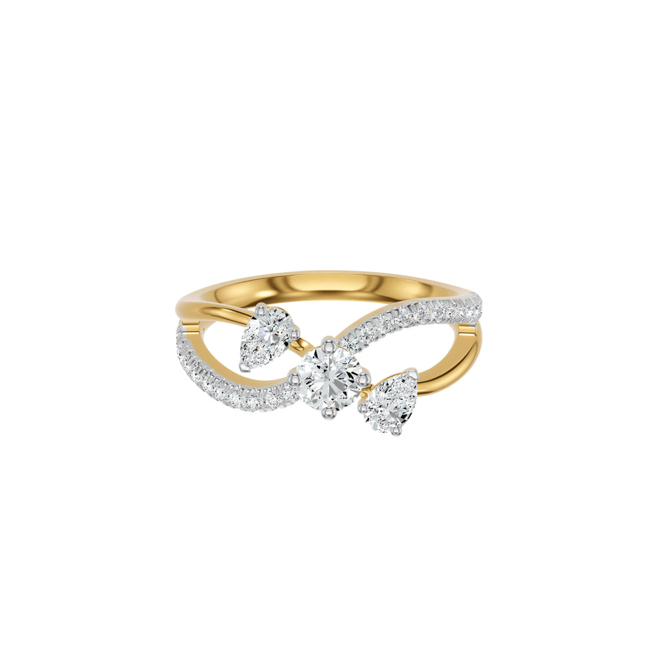 DLR002619 18 KT / Yellow Gold / 18