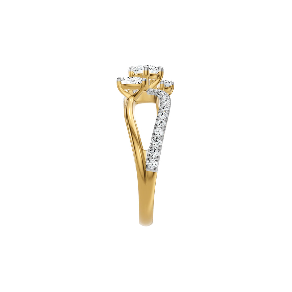 DLR002619 18 KT / Yellow Gold / 18